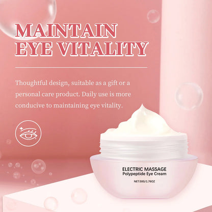 Electric Massage Eye Cream Firming Fade Fine Line Lightening Black Eye Circles